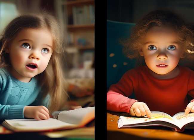 儿童听故事书和看故事书的区别 - 孩子读故事书和听故事的区别