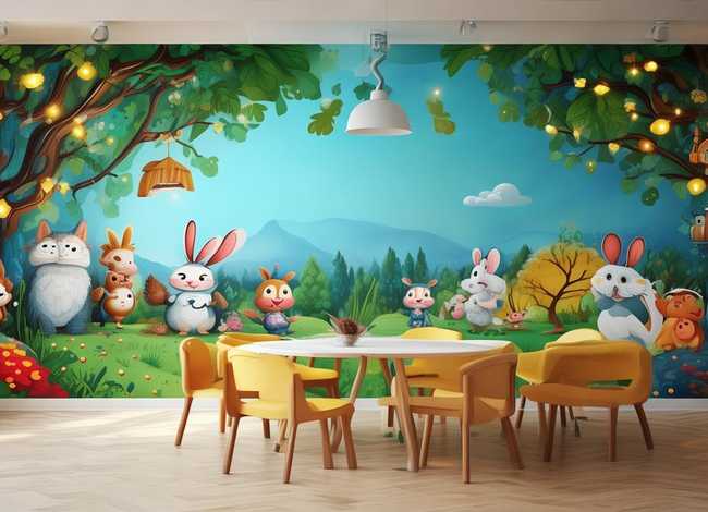 幼儿故事主题，幼儿故事主题墙