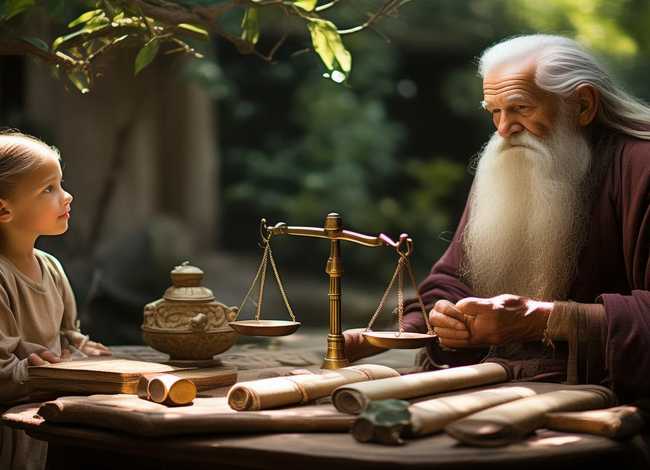 成语故事简单绘画；成语故事简单绘画一言九鼎