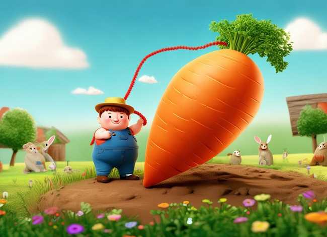 拔萝卜绘本故事绘画(拔萝卜绘本故事绘画图片) 拔萝卜绘本故事绘画(拔萝卜绘本故事绘画图片)