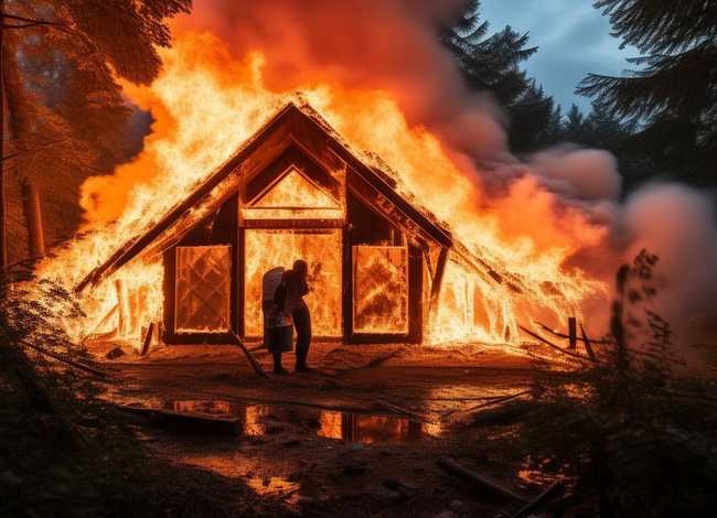 着火了的故事（发生火灾的小故事）