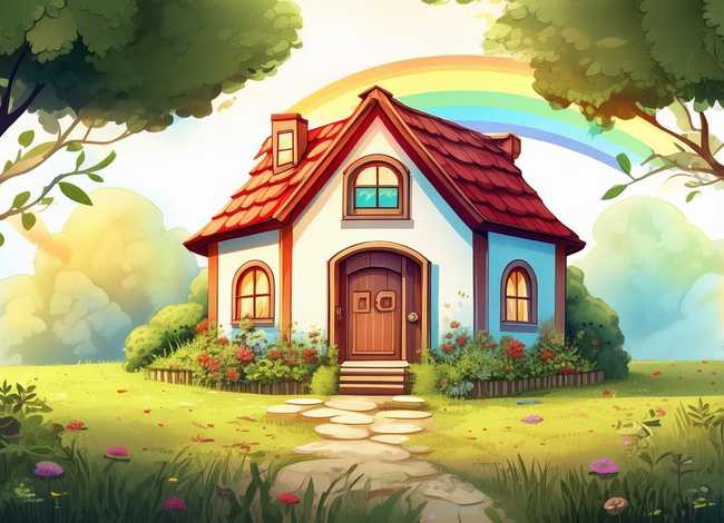 儿童故事书小房子、小房子幼儿故事