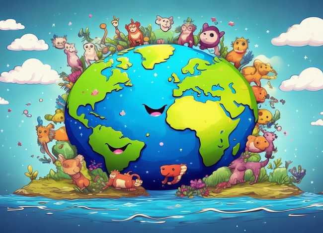 地球的故事儿童文学 - 地球的故事幼儿
