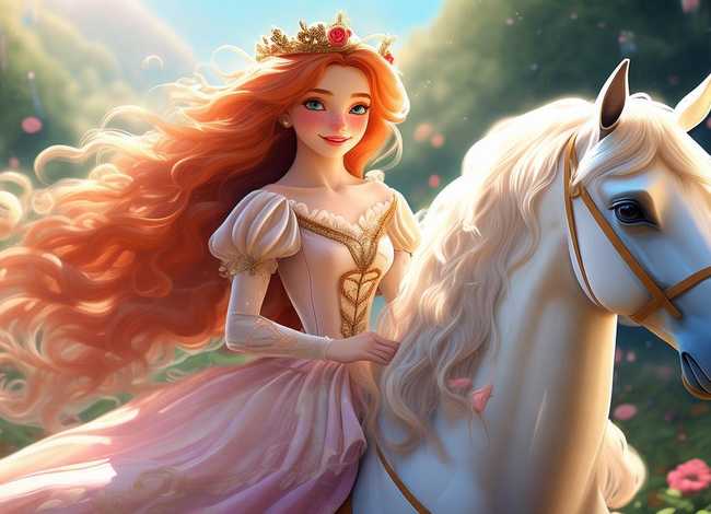 玫瑰公主儿童故事 少儿故事玫瑰公主