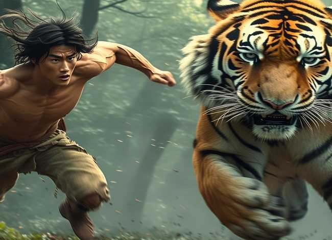 武松打虎儿童故事，武松打虎少儿故事