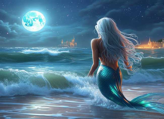 儿童童话睡前故事海的女儿、故事大全 睡前故事海的女儿