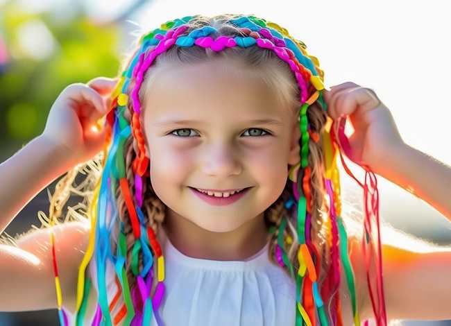 小朋友发带编发、小朋友发带编发型的说说