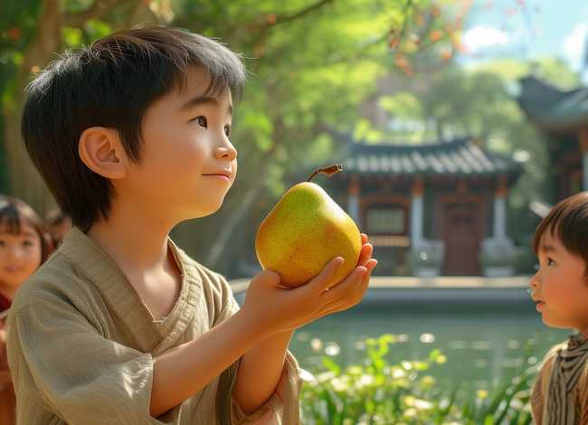 孔融让梨的故事动画视频，孔融让梨的故事视频免费版