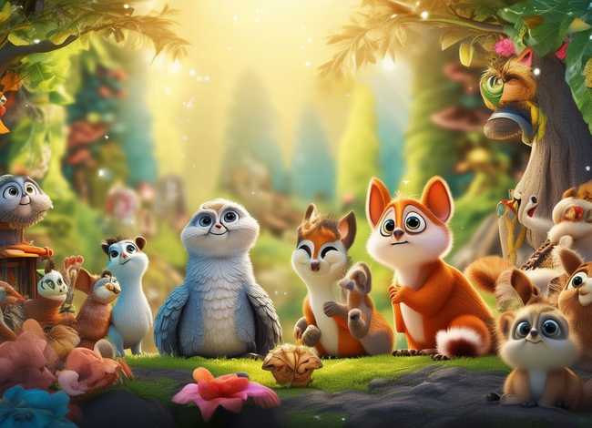 动物故事的视频；讲动物故事的视频