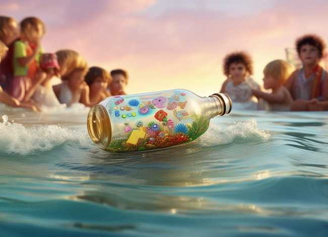 漂流瓶儿童故事会，幼儿漂流瓶的故事