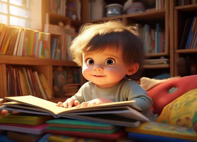 小朋友读书的故事；小朋友爱读书的故事