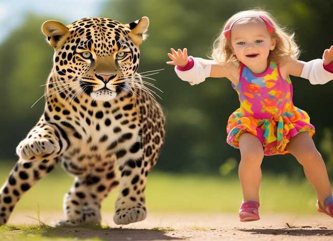 小朋友豹子表演视频、小朋友豹子表演视频播放