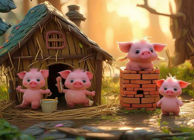 睡前故事儿童三只小猪盖房子、故事大全 睡前故事三只小猪盖房子 睡前故事儿童三只小猪盖房子、故事大全 睡前故事三只小猪盖房子