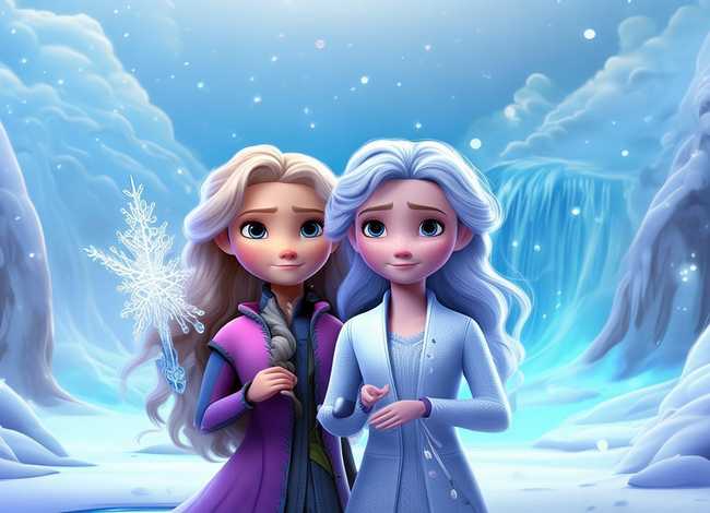 冰雪奇缘2绘本故事，冰雪奇缘2绘本故事图片