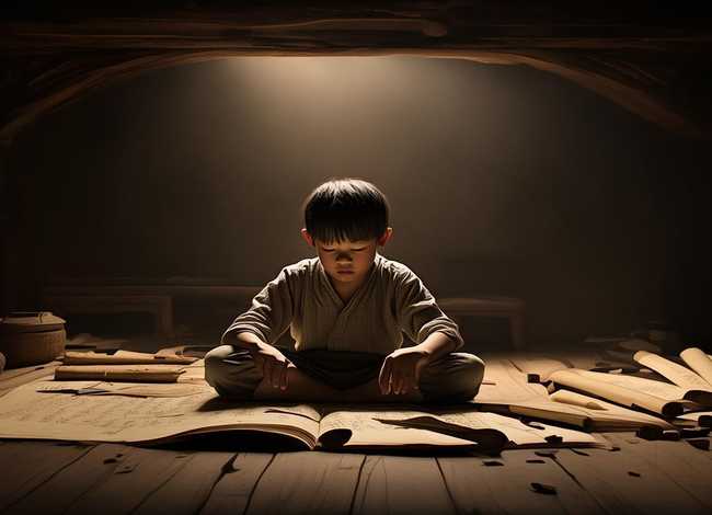 悬梁刺股的儿童故事文字图片、悬梁刺股的故事原文文字