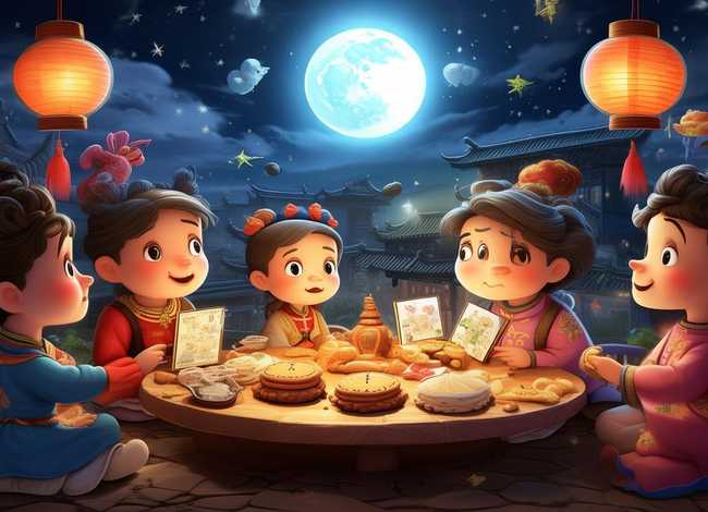 儿童中秋故事绘本、幼儿中秋故事绘本