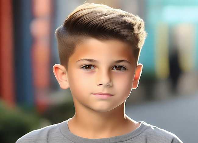 男生发型儿童帅气（男生发型儿童帅气图片）