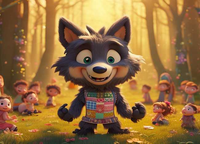 大灰狼的儿童故事；少儿故事大灰狼的故事