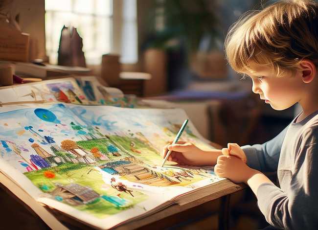 英语成语故事绘本怎么画 - 英语成语故事绘本怎么画好看