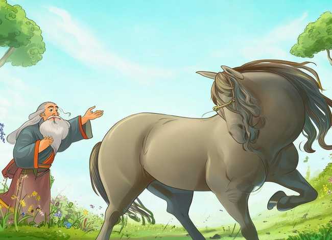 伯乐相马故事儿童绘本、伯乐相马的寓言故事视频
