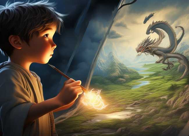 神笔马良的故事怎么画、神笔马良的故事情节怎么画