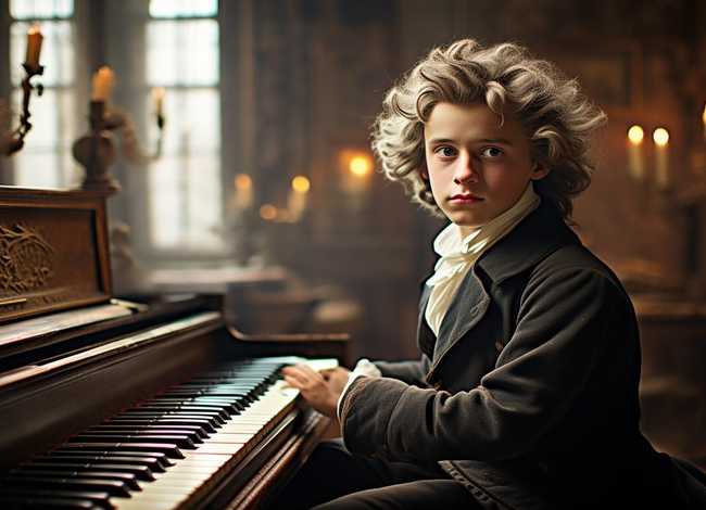 贝多芬的童年英文 贝多芬的童年英文简介