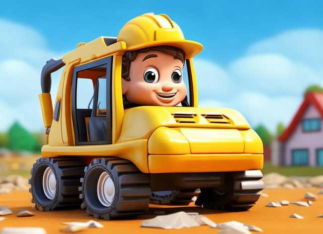 儿童挖土机动画（儿童挖土机动画片大全下载安装）