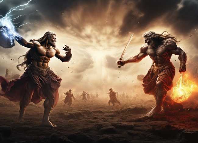 众神之战神话故事；众神之战神话故事在线听