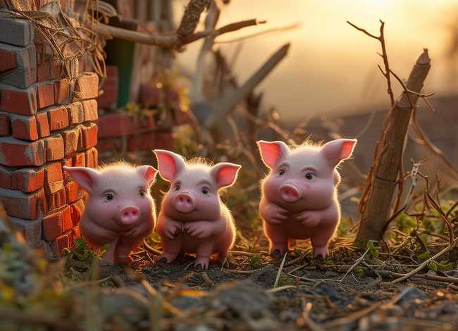 三只小猪真实的故事；三只小猪真实的故事完整版