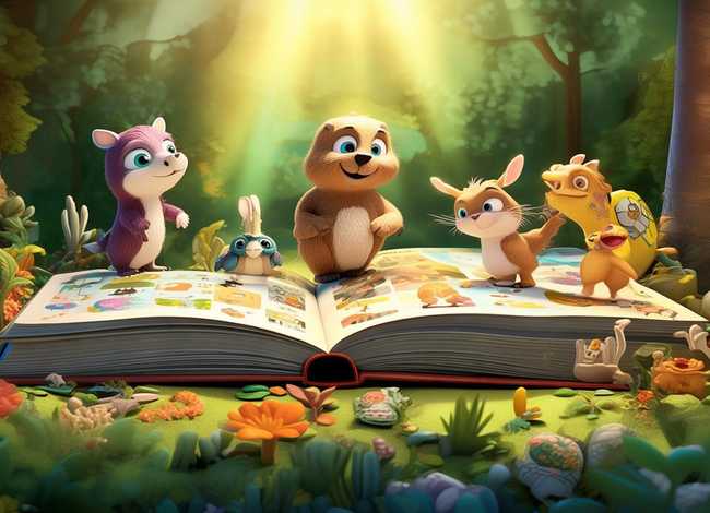 中班儿童关于动物的故事绘本、幼儿园中班关于动物的故事