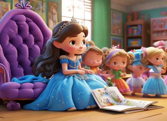 儿童故事爱哭公主、爱哭公主绘本故事教案幼儿园