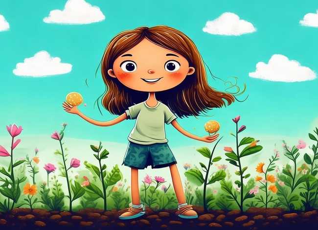 成长主题儿童画 - 成长为主题的儿童画