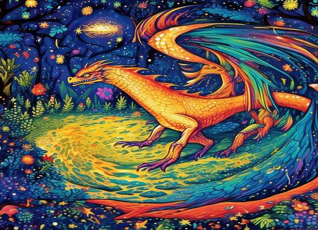 龙的故事吧，龙的故事绘本