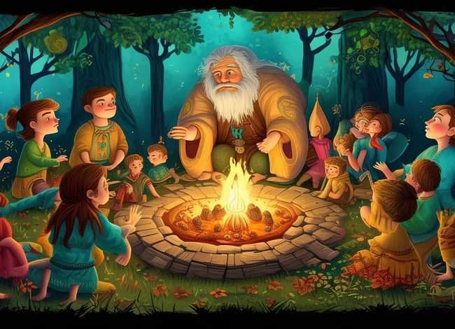 幼儿神话传说故事的发展历程 - 幼儿神话传说故事的发展历程简述