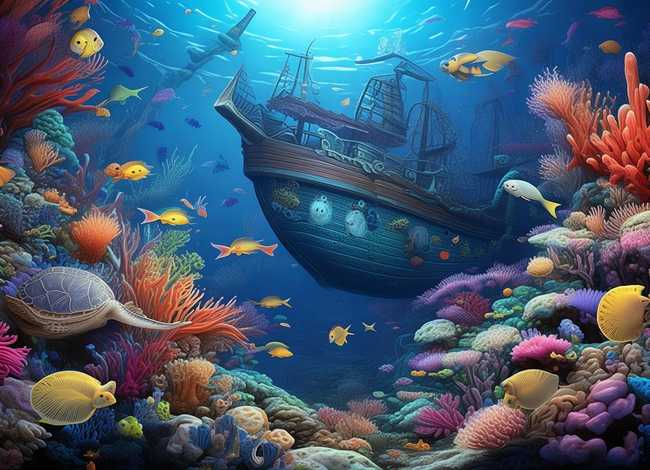 海底的故事 绘本 - 海底的故事 绘本 英文名