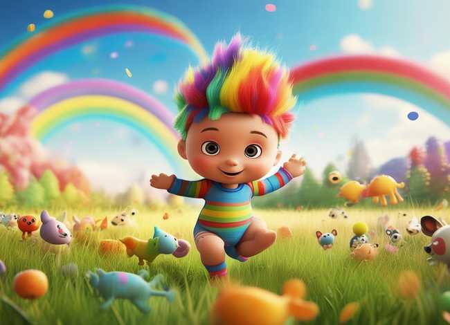 儿童故事彩虹宝宝、少儿故事彩虹宝宝