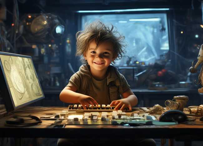 小孩编写科幻故事，小孩编写科幻故事好吗