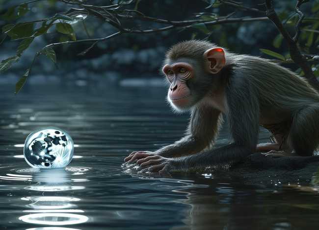 故事猴子捞月的故事(猴子捞月的故事全文) 故事猴子捞月的故事(猴子捞月的故事全文)