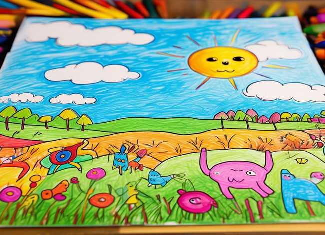 儿童涂色画 儿童涂色画本