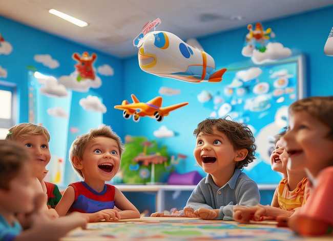 儿童飞机故事视频；飞机小故事幼儿园