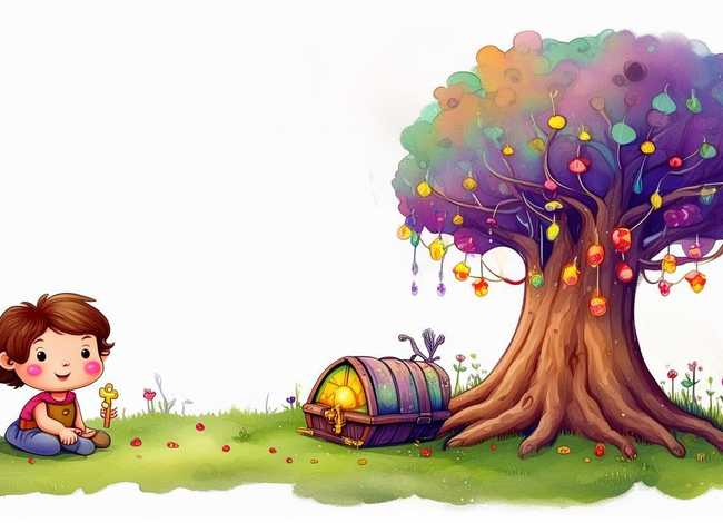 儿童童话故事画简单又漂亮；儿童童话简笔画