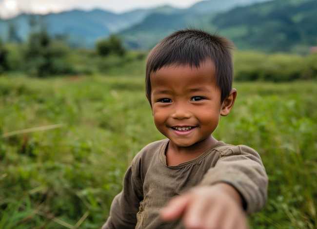 儿童 摄影作品 - 关爱留守儿童摄影作品