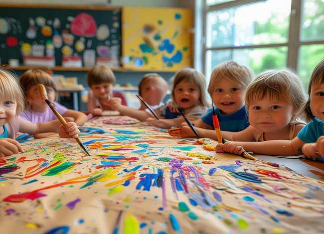 儿童故事纸袋画；纸袋儿童创意画