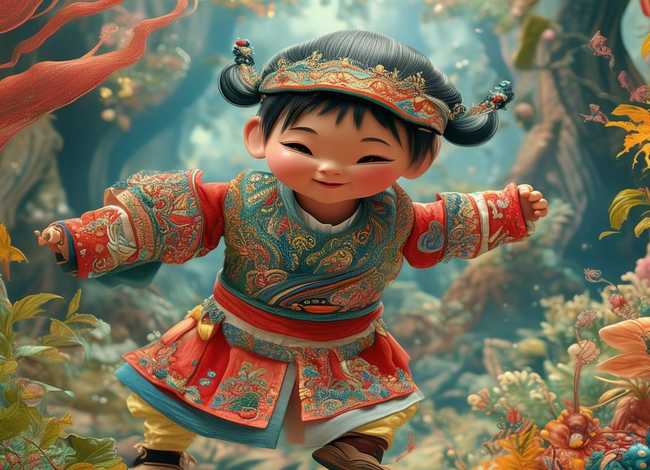 中国儿童童话故事人物服装 中国童话人物大全