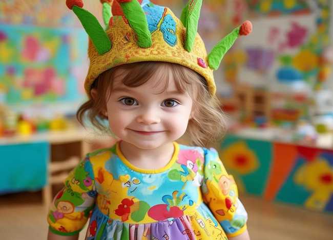 儿童讲故事服装女童 幼儿园讲故事服装