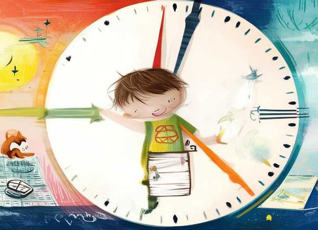 关于时间管理的儿童故事书 - 关于时间管理的寓言故事