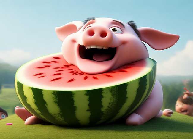 儿童故事猪八戒吃西瓜（少儿故事猪八戒吃西瓜）
