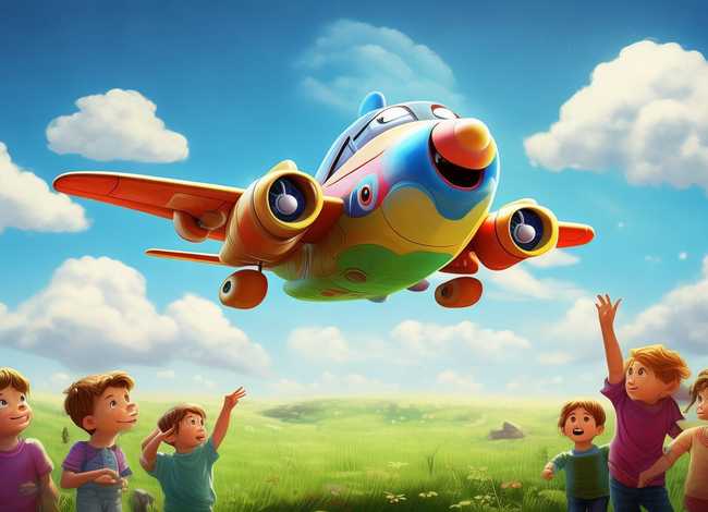 飞机的儿童故事，关于飞机的幼儿故事