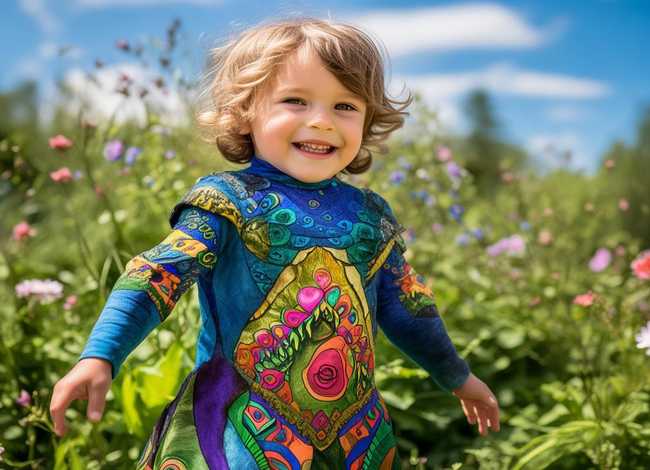 环保服装设计儿童 环保服装设计儿童孔雀