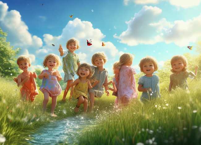 夏季的故事儿童（幼儿夏季的故事）